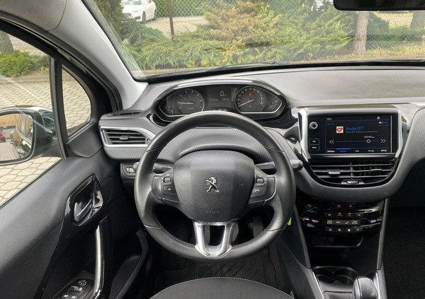 Peugeot 208 cena 35900 przebieg: 123000, rok produkcji 2017 z Dobczyce małe 562